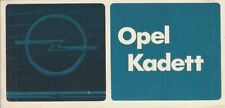 Opel kadett 1973 for sale  UK