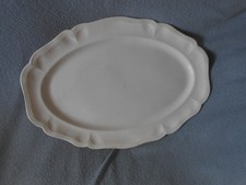Plat blanc faïence d'occasion  Rouen-