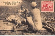 Congo Belga - SAN56502 - Dépouillement di Un Leone comprar usado  Enviando para Brazil