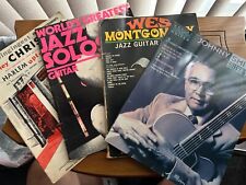 4 livros de guitarra jazz -Johnny Smith-Charlie Christian-Wes Montgomery-Mundell Lowe comprar usado  Enviando para Brazil