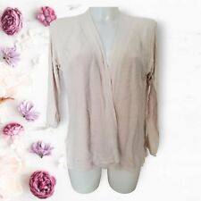 Gilet cardigan beige d'occasion  Bolbec