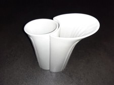 Blumenvase deko weiß gebraucht kaufen  Möhrendorf