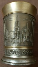Calice ornamentale metallo usato  Zoagli