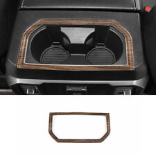 Apoio de braço de assento traseiro de carro painel copo d'água para Ford F150 F-150 2015-2020 grão de madeira comprar usado  Enviando para Brazil