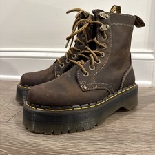 Dr Martens Jadon Arc buty platformowe brązowe skóra EU 38 damskie 7 bojowe EUC na sprzedaż  Wysyłka do Poland