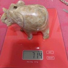 Halbedelstein elefant gebraucht kaufen  Hannover