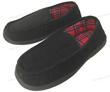 Novo Chinelo Masculino Fechado Traseiro Preto Veludo Flanela Forro Mocassins Casa Sapatos comprar usado  Enviando para Brazil