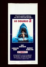 Squalo locandina poster usato  Torino