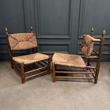 Paire fauteuils paille d'occasion  Nantes-