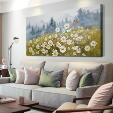 daisy flower wall art for sale  Ashford