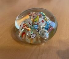 Paperweight vintage glass for sale  DEESIDE