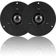 2 x 1" Silk Dome 80w Hi-Fi Tweeter Alto-falante Upgrade Substituição comprar usado  Enviando para Brazil