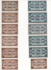 Notgeld hannover different d'occasion  Avignon
