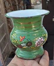 Vintage Original Hecho Esmalte Hierro Decorativo Pavo Real Flores Grabado IE39, usado comprar usado Vintage Original Hecho Esmalte Hierro Decorativo Pavo Real Flores Grabado IE39, usado comprar usado  Enviando para Brazil