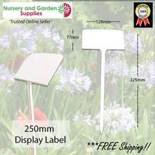 Etiqueta/etiqueta de exibição de plantas de plástico 250 mm - jardins, plantas, flores, etc comprar usado  Enviando para Brazil