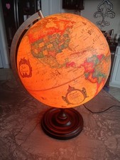 Vintage lighted globe for sale  Racine