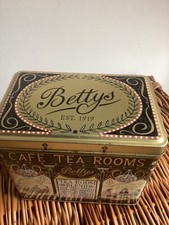 Empty bettys tea for sale  UK