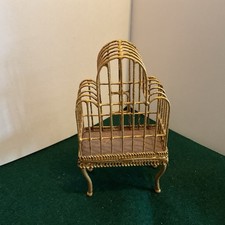 Brass bird cage for sale  BOURNE