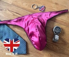 Mens satin thong for sale  BRISTOL