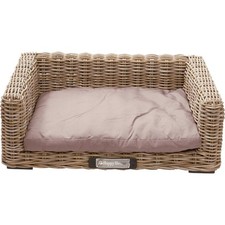 Sofa rattanowa Happy-House mała - prostokątna, drewniana, łatwa do czyszczenia, 4,6 kg na sprzedaż  PL