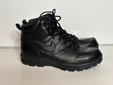 Bota de Trabalho Nike Manoa Couro Triplo Todo Preto 454350 003 Masculina 11.5 comprar usado  Enviando para Brazil