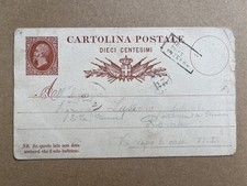 Intero postale annullo usato  Saronno