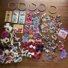Lote Extra Grande 200+ Grampos de Cabelo para Bebês Meninas Arcos Bandas Barrettes Hello Kitty comprar usado  Enviando para Brazil