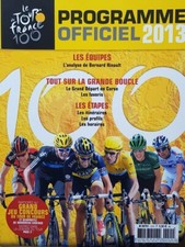 Tour de France 2013. Oficjalny program oryginalny magazyn historii roweru na sprzedaż  PL