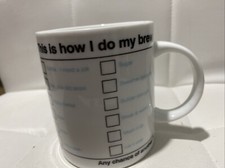 Ceramic breakfast mug for sale  BIRMINGHAM