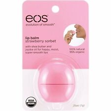 Usado, Bálsamo labial sorbet de morango EOS Smooth Sphere com karité natural 0,25 oz pacote com 12 comprar usado  Enviando para Brazil