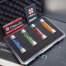 Usado, Resident Evil Umbrella Corporation T-Virus cápsula tubo modelo adereço com estojo breve comprar usado  Enviando para Brazil