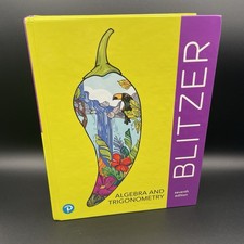 Blitzer algebra trigonometry for sale  Homer Glen