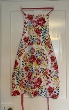 Floral cooksmart apron for sale  MINEHEAD