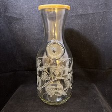 Wine carafe etched for sale  Loveland