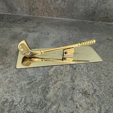 Vintage brass golf for sale  LIVERPOOL