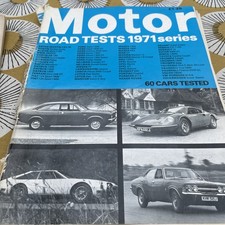 Motor magazine road for sale  HITCHIN