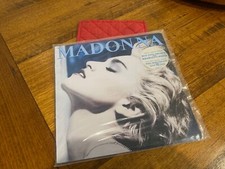 Pôster Madonna True Blue Aust LP vinil azul c/w quase perfeito comprar usado  Enviando para Brazil
