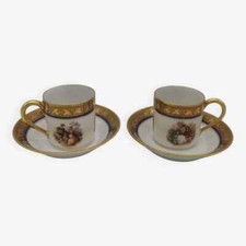 Pair mocha cups d'occasion  Expédié en Belgium