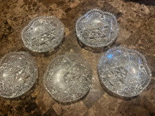 cut crystal set 5 bowls for sale cut crystal set 5 bowls for sale Byron