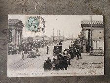 Cpa bordeaux pont d'occasion  Libourne