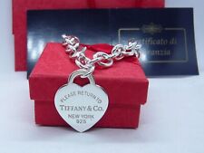 Bracciale argento cuore usato  Tiriolo