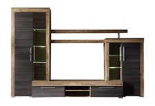 Wohnwand nussbaum satin gebraucht kaufen  Kremmen