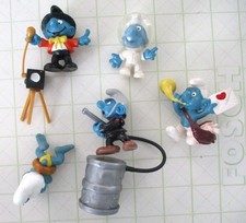 Vintage mini smurfs for sale  DONCASTER