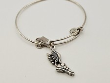 Alex and Ani "Schuhe Champions Winged Shoe" Berloque Pulseira Prata 🥠 🌝 comprar usado  Enviando para Brazil