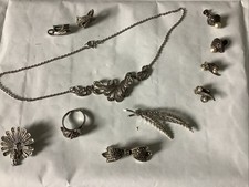 Vintage marcasite jewellery for sale  LIVERSEDGE