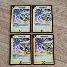 Emerald Grass (×4) Duel Masters DM01 cartão comum TCG CCG INGLÊS | EX #142, usado comprar usado  Enviando para Brazil