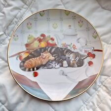 Cat decorative plate for sale  WESTON-SUPER-MARE