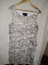 beige dress 12 cream for sale  SKELMERSDALE