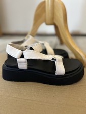 Next cream sandals for sale  CHESTERFIELD