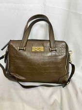Furla brown embossed for sale  Highland Park